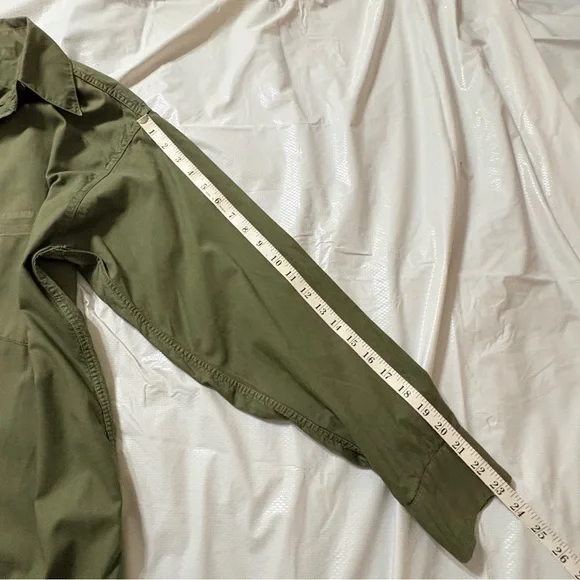 Vietnam Era US Navy Utility Shirt OG-107 Cotton Poplin USN Stencil NXSX Contract - Picture 12 of 13